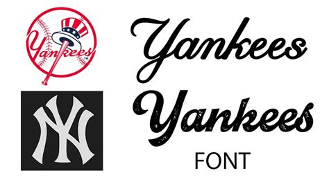 yankees script font download